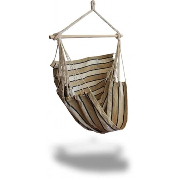 Kings Pond Enterprises Kings Pond Enterprises 10043-KP Hammaka Woven Hammock Chair - Beige 10043-KP - main